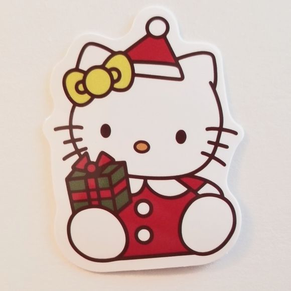 10/$10 Hello Kitty Christmas Sticker - Picture 1 of 1